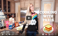 video: Cooking with Paris